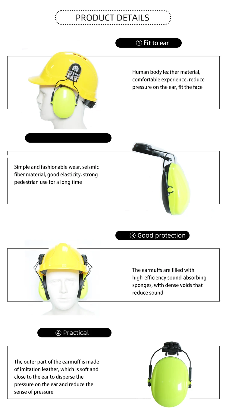 hard hat mounted ear muffs