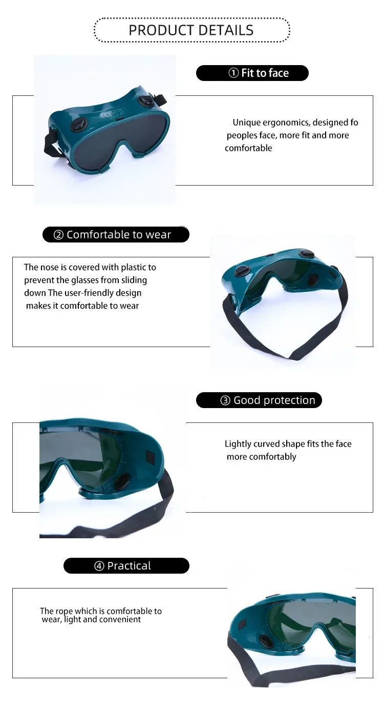 welding eye protection glass