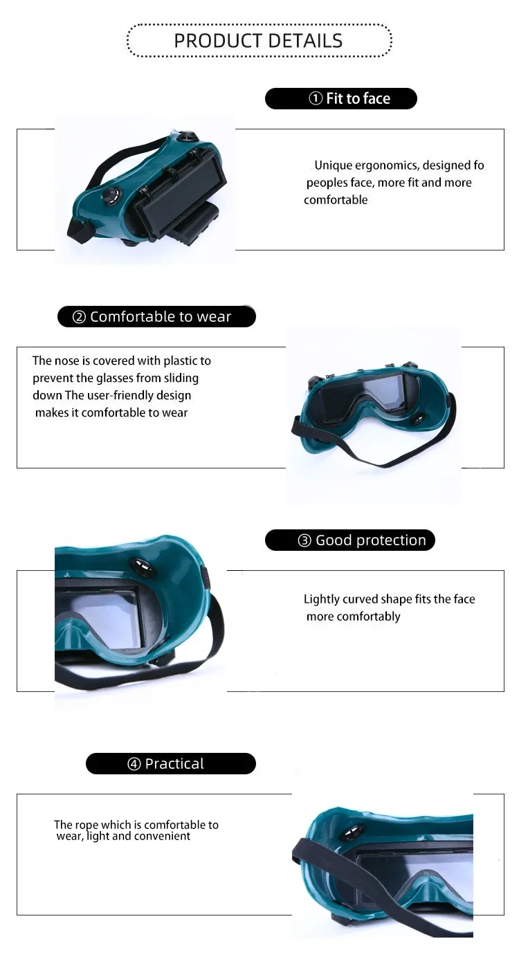 flip welding goggles