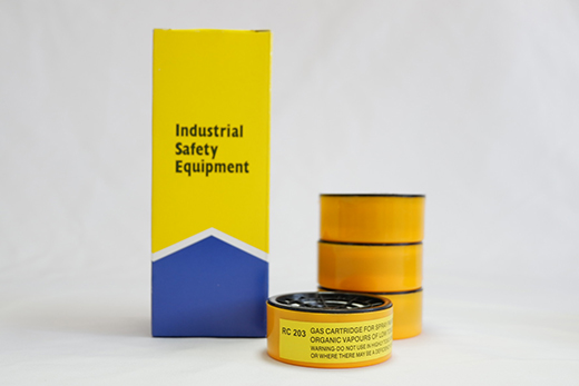 gas cartridge for spray painting