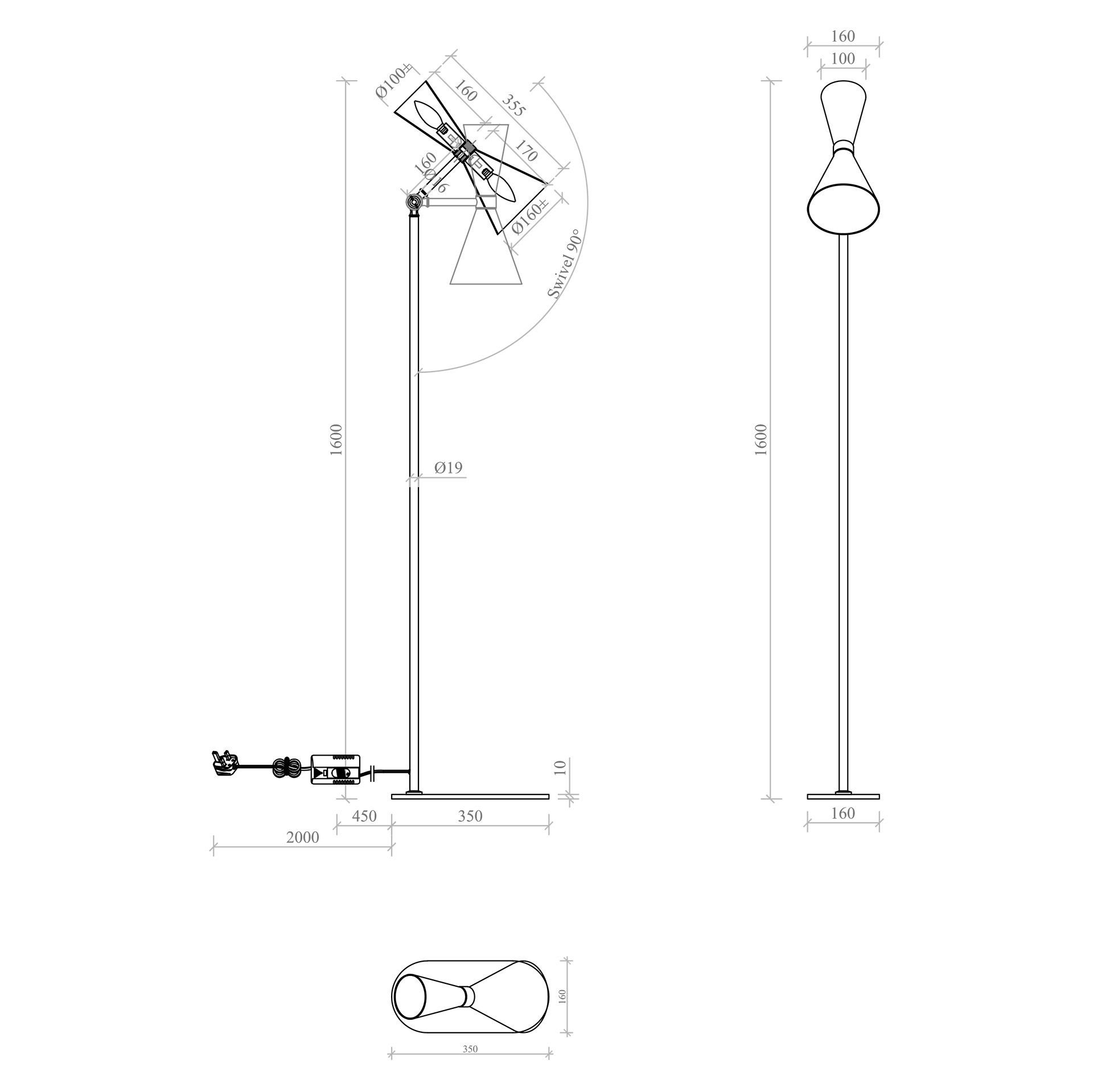 #bespoke floor lamps  #wrought iron floor lamp  #black iron floor lamp