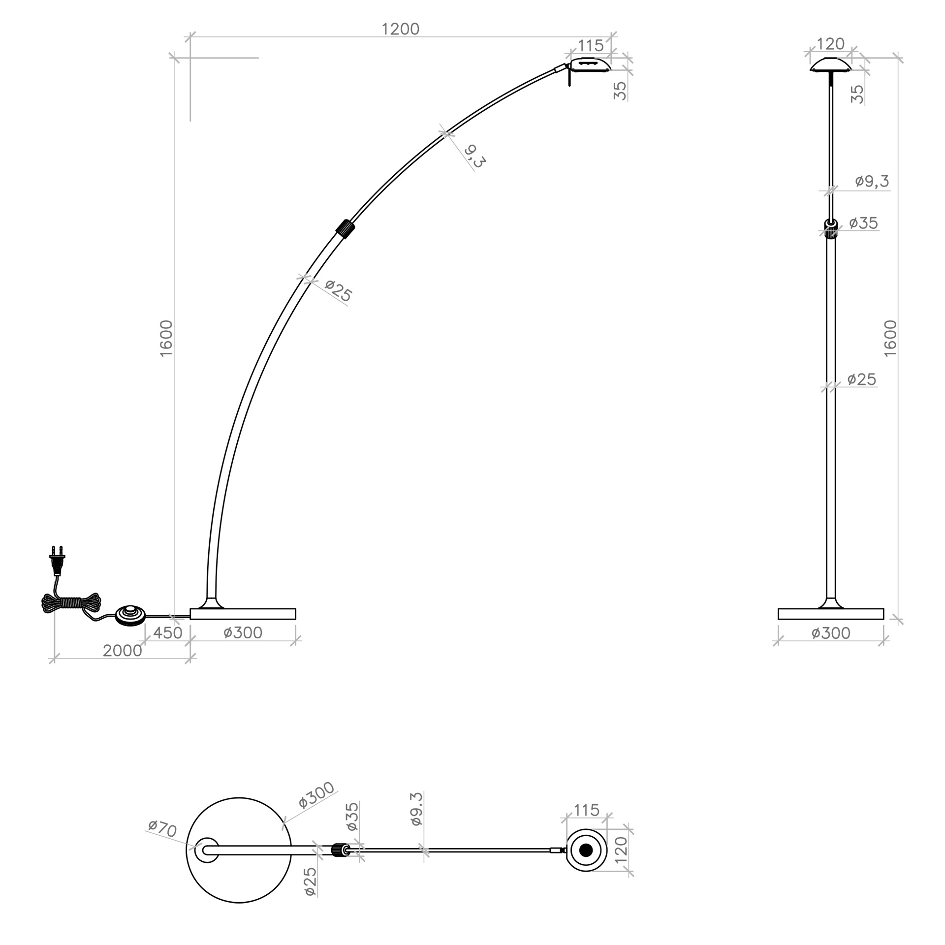 #floor lamp with reading light  #floor standing reading lamp  #floor reading light
