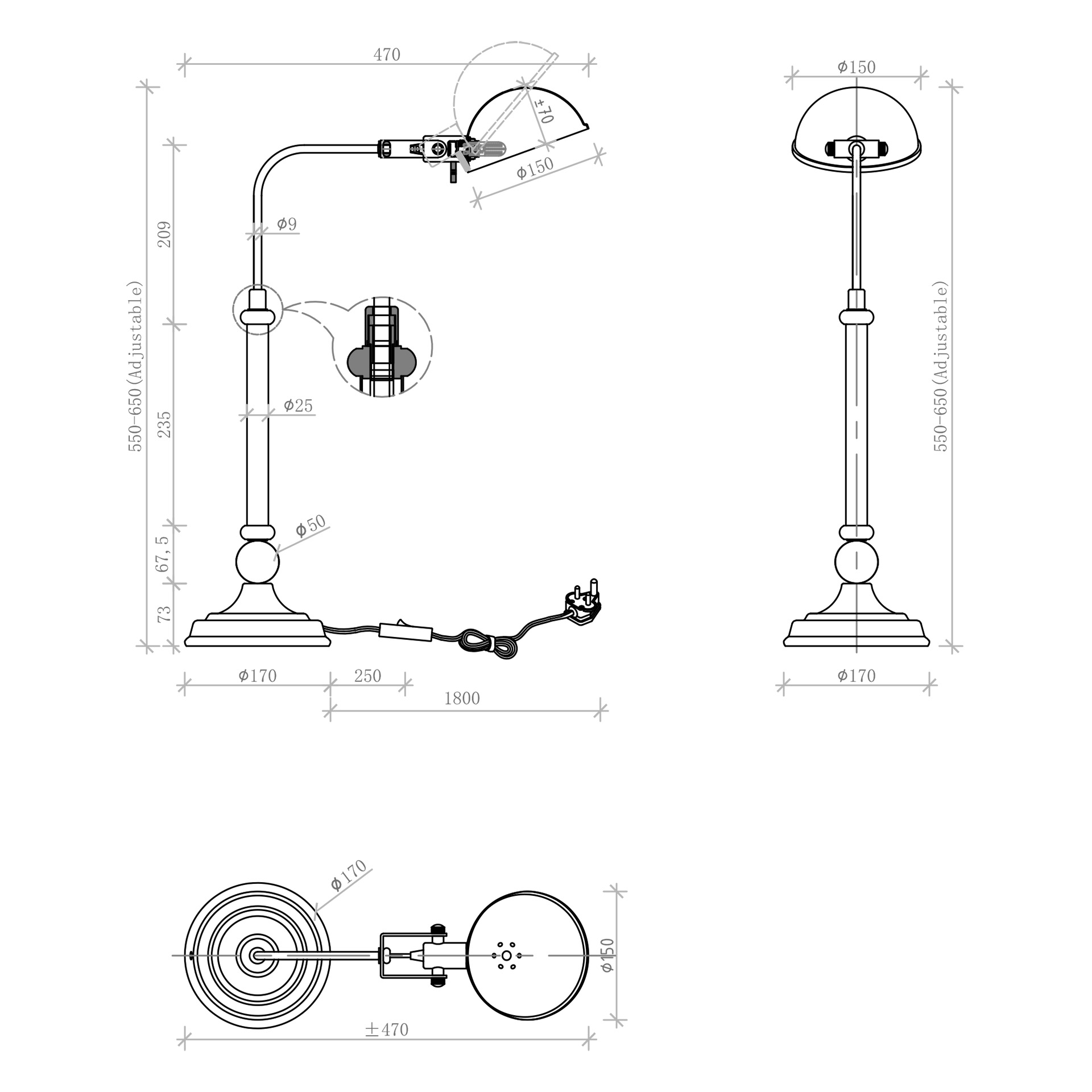 #industrial lighting  #indoor desk lamp  #metal desk lamp