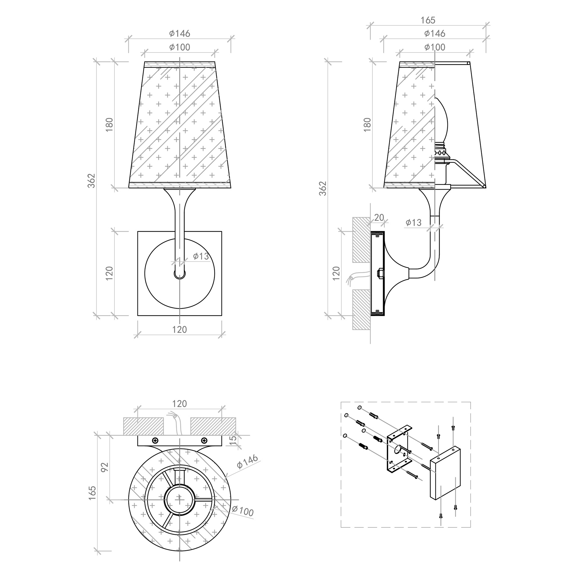 #european wall lamp #european wall lights #Cloth cover wall lamp