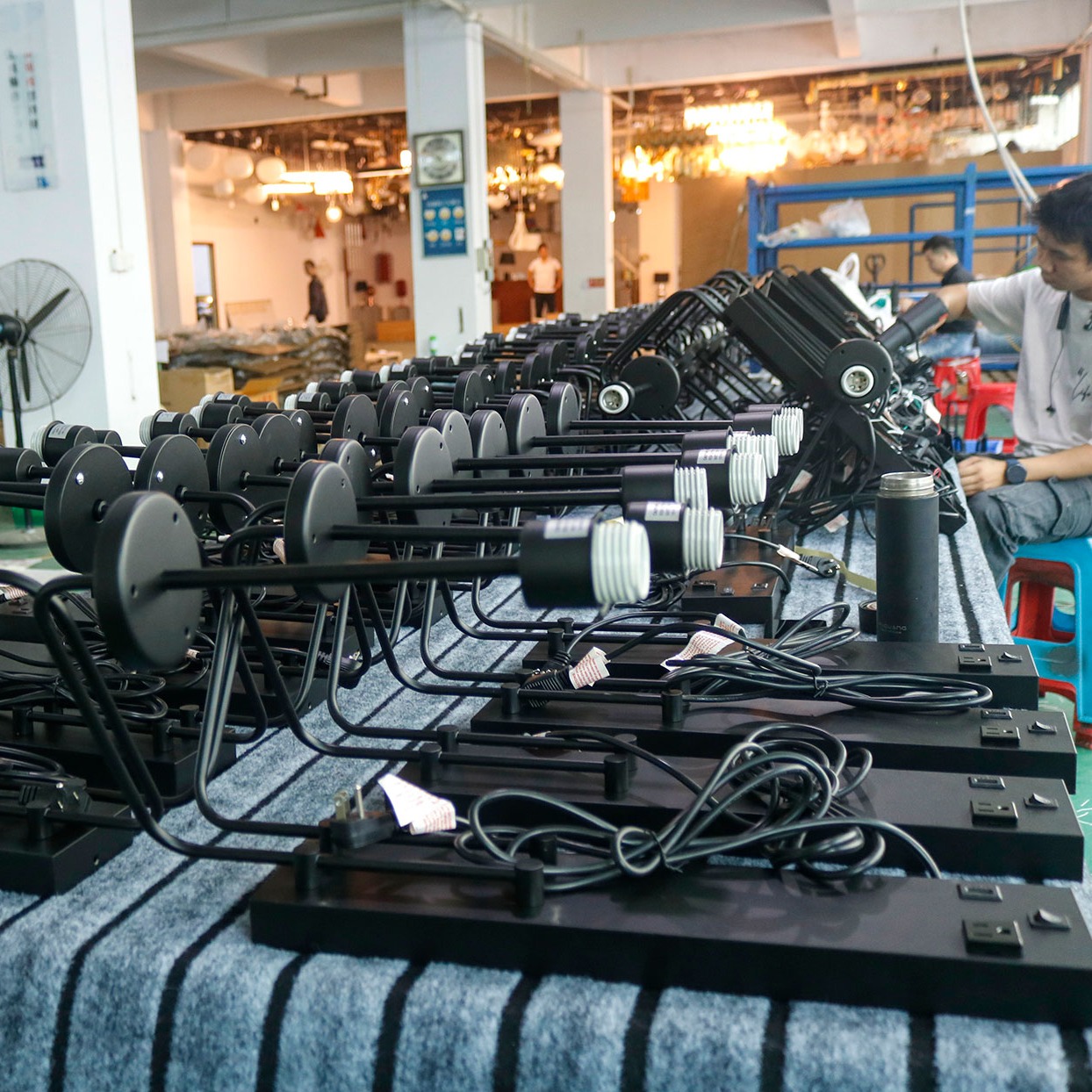 Mass production lamps