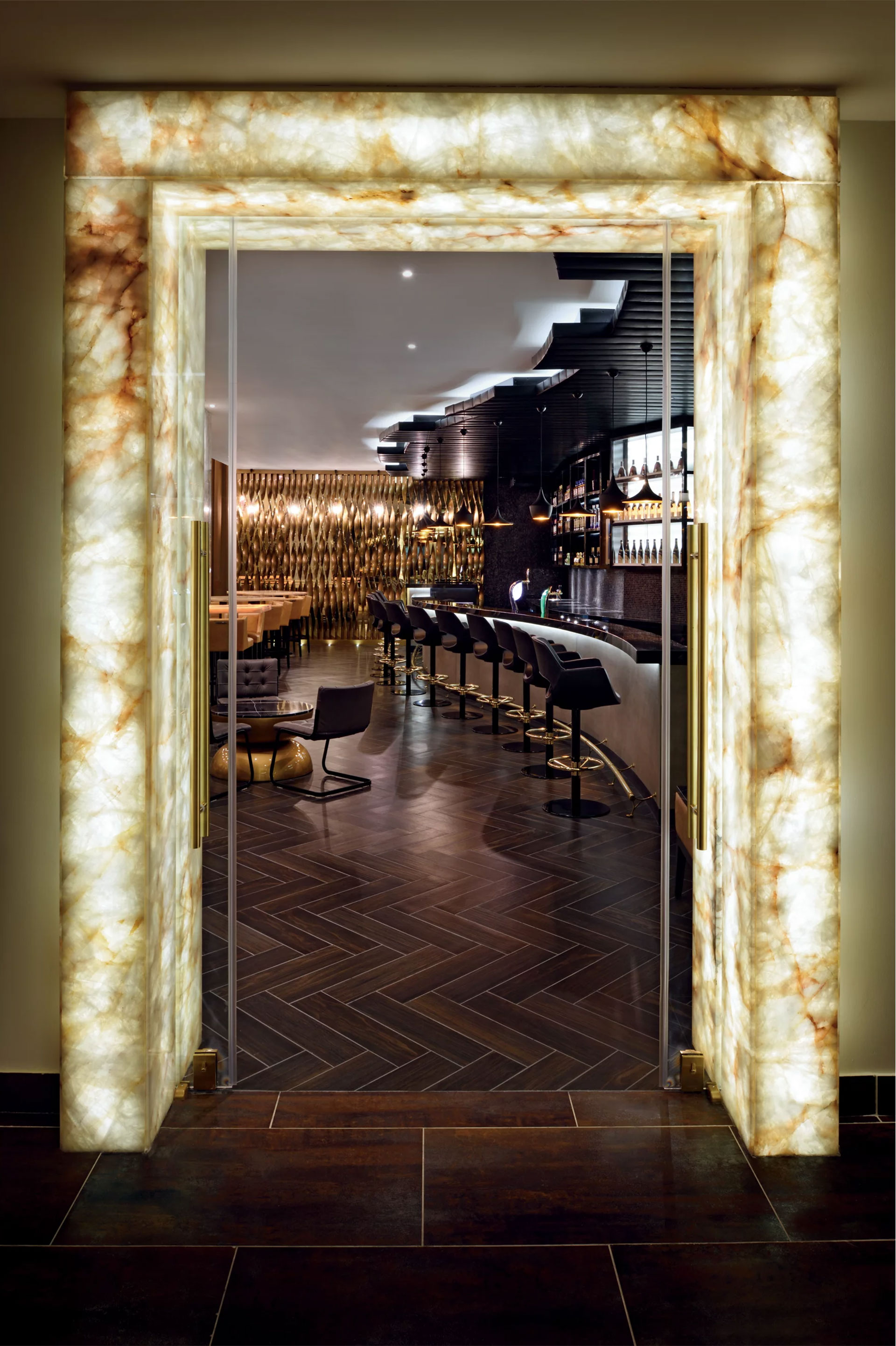 Ambassador Hotel lighting,bespoke design,customer and interested
