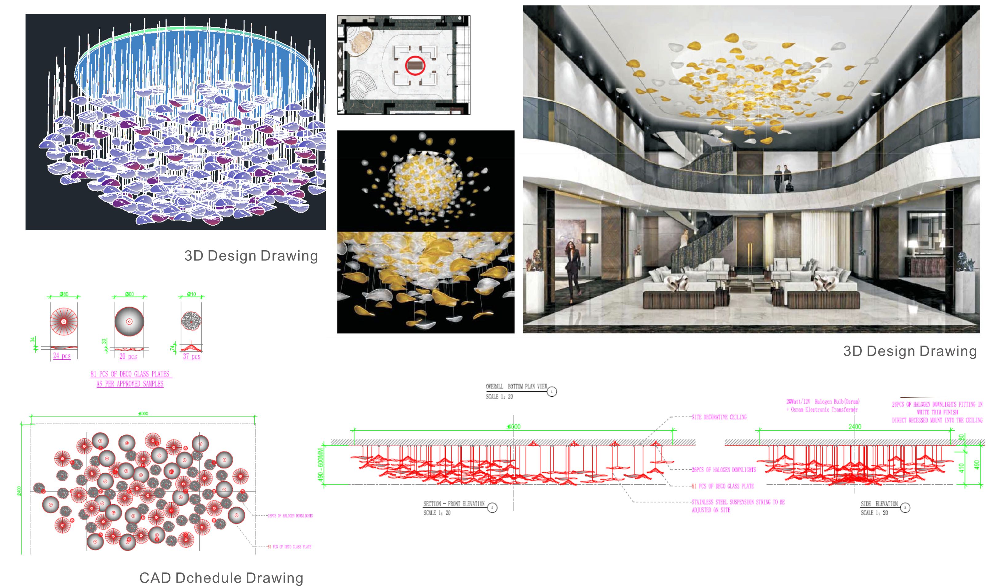 Hotel lighting production
