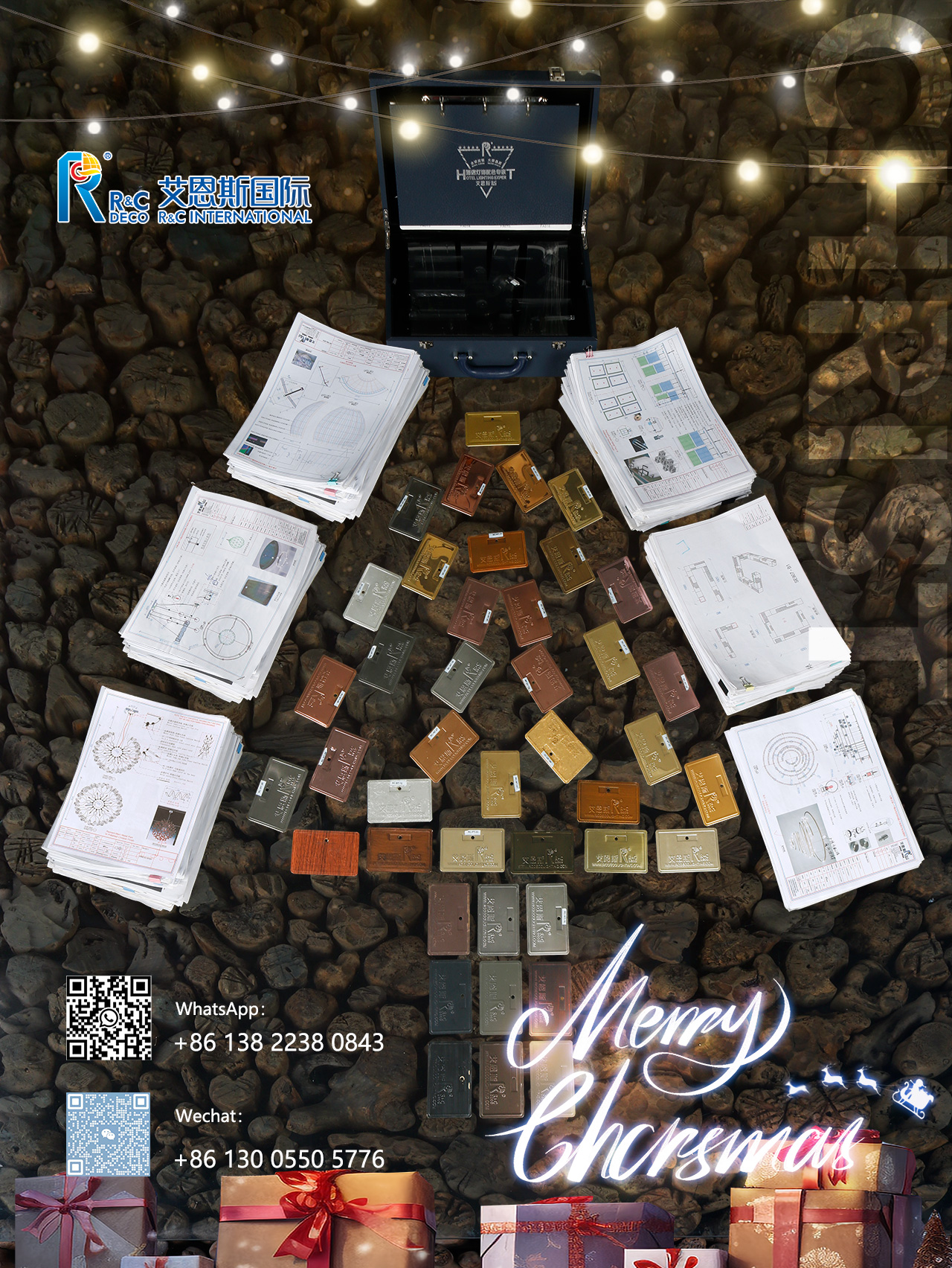 Merry Christmas,R&C bespoke lighting,Custom lighting solutions