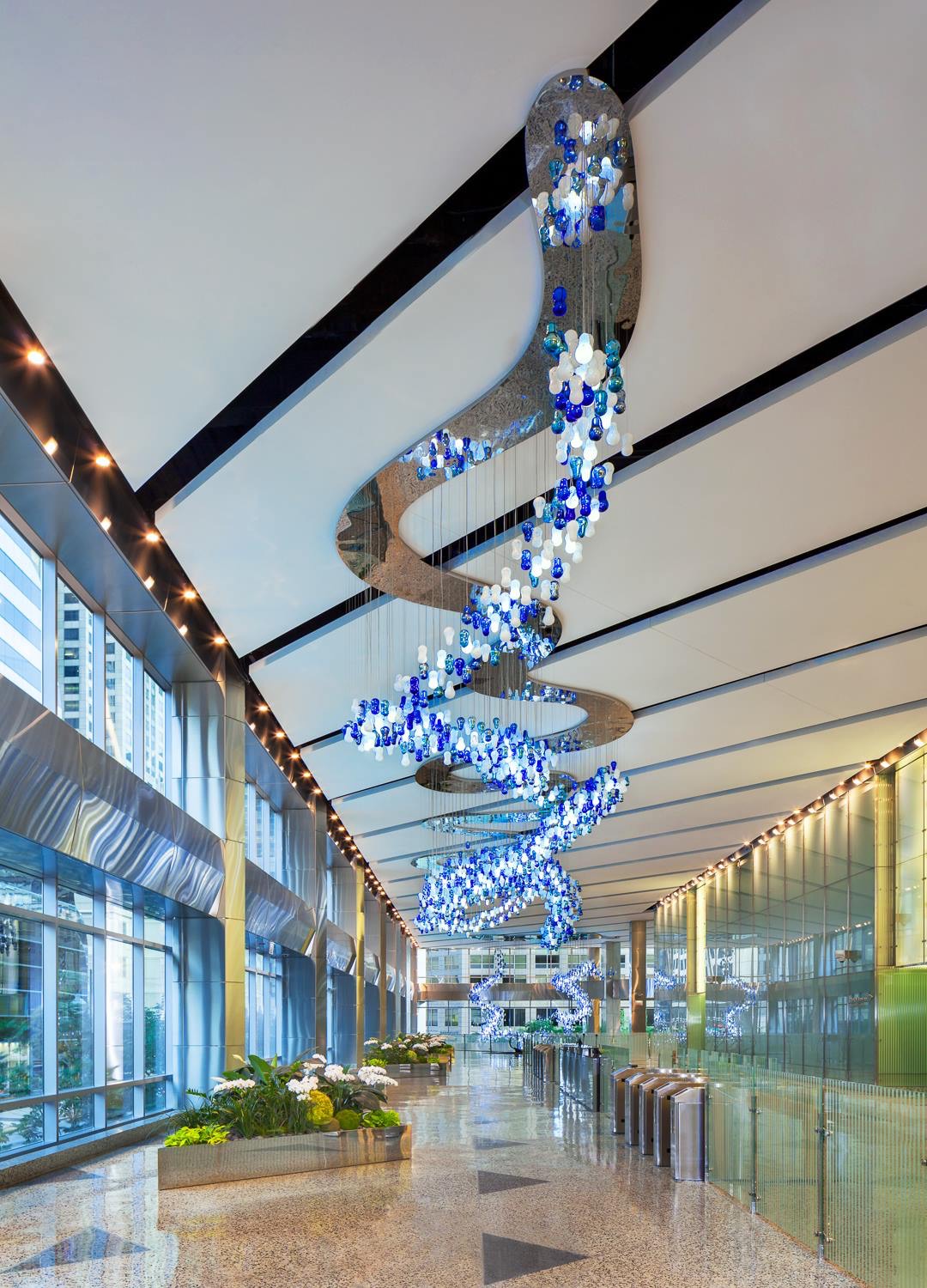 Custom hotel lighting
