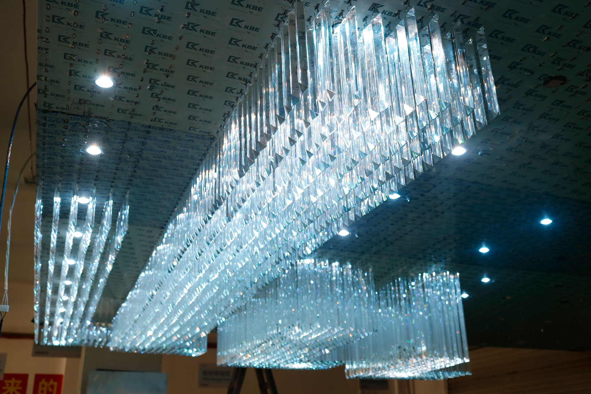 Marriott Hotel,Bespoke lighting,ballroom chandelier