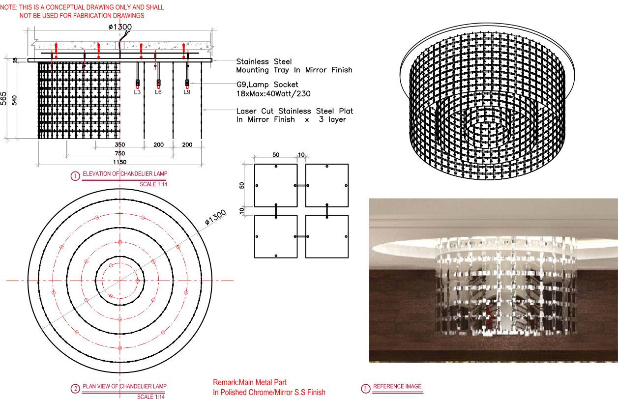 bespoke hotel lighting