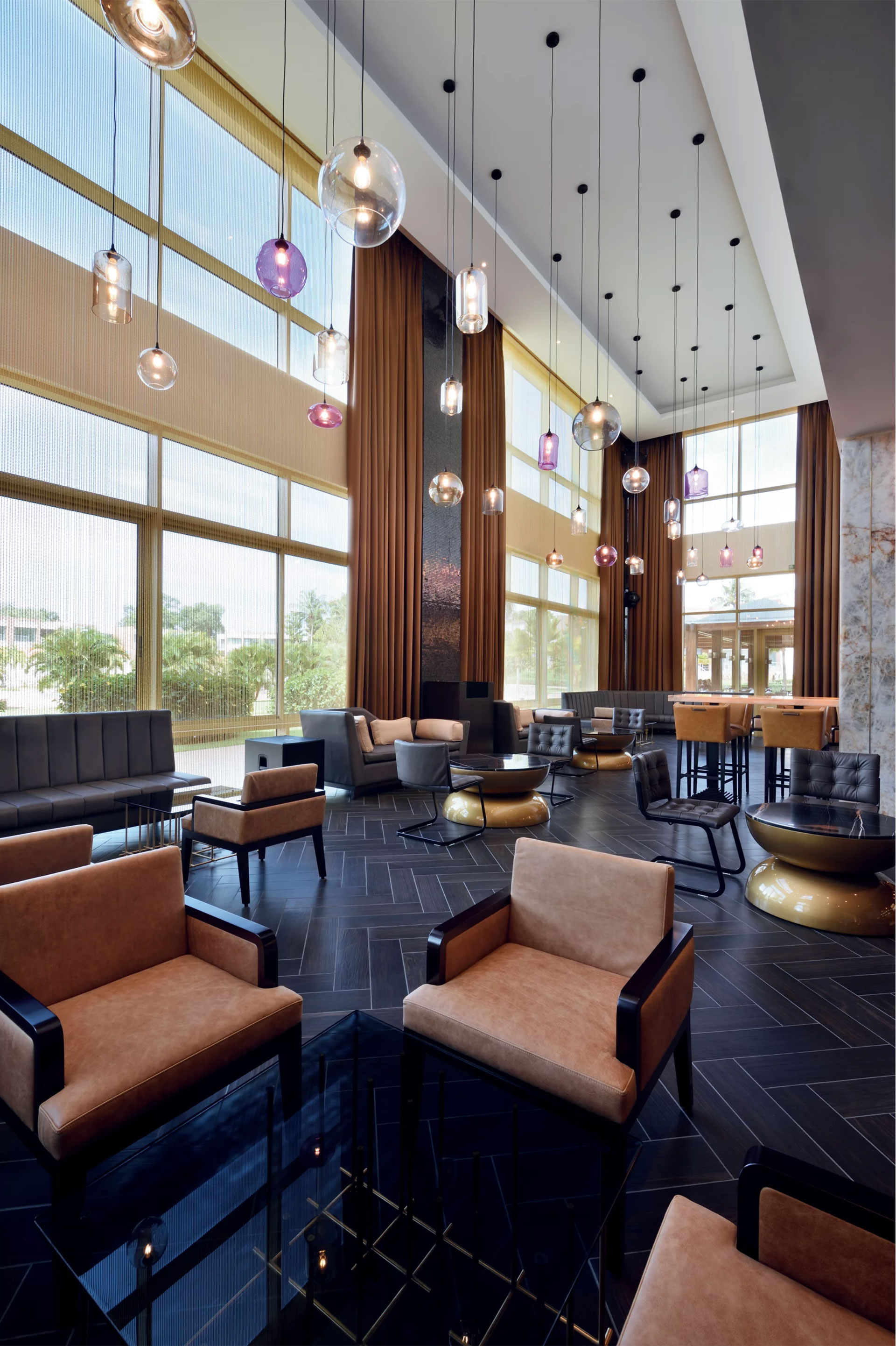 Ambassador Hotel lighting,bespoke design,customer and interested