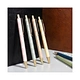Rose Gold Promotional Custom Metal Click Slim Pens With Rose Gold Metal Clip With Engraved Printed Logo writing ballpoint pen
