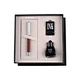 Business Fountain Pen with Ink Set Luxury Executive Metal Pen with Gift Box and ink combination