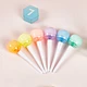 Lollipop style Korean cute Cartoons Bright colors sweet and small glow stick 6 color charm you highlighters pen