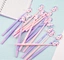 Korean style silicone cute pen lovely hippocampus Manufacturer Wholesale Creative seahorse 0.5mm Gel pen