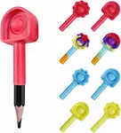 2023 popular new product decompression cute shape bubble silicone fidget pen cap pops pencil topper