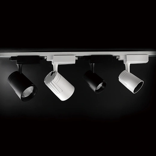 Masterless lamp Hotel Dimmable Spot Track Light 12W 20W 36W Moving Head Track Spotlight Adjustable Beam Angle LED Tracklight