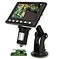 microscope with displayv screen