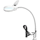 VPD-7S LED magnifier desktop led magnifying clip lamp