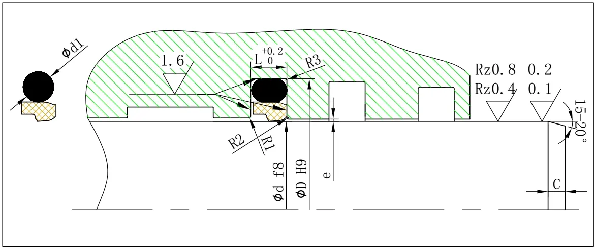 Step seal