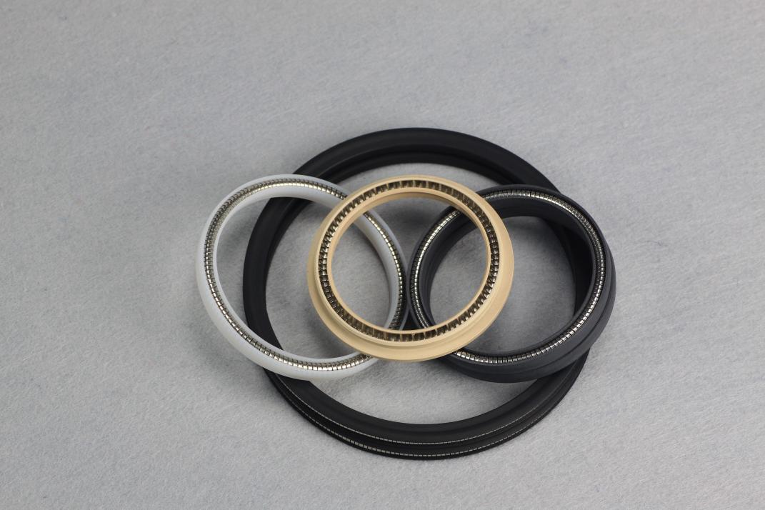 Spring energized seal