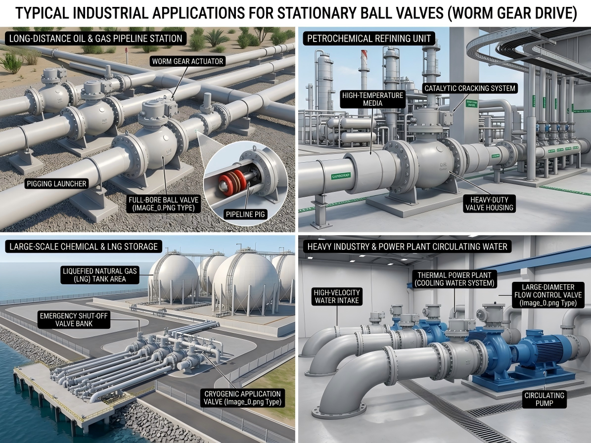 Trunnion Mounted Ball Valves