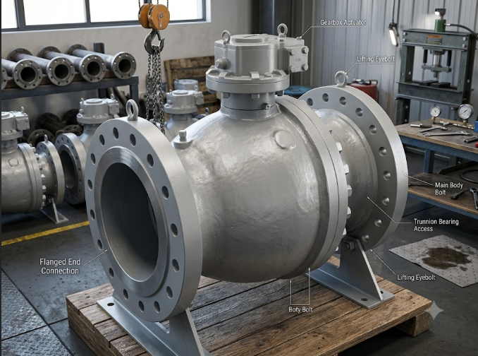 Trunnion Mounted Ball Valves