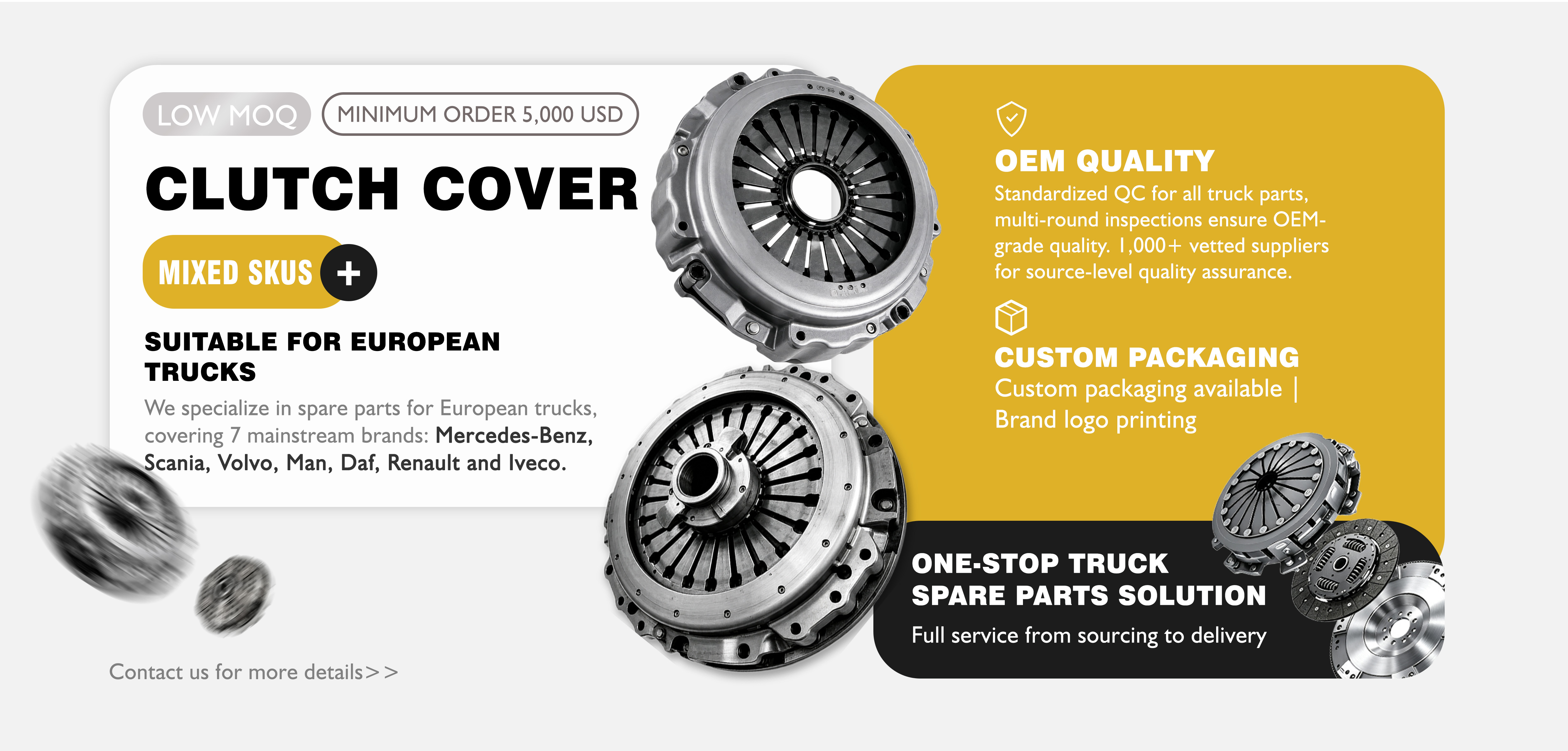Truck Clutch Cover