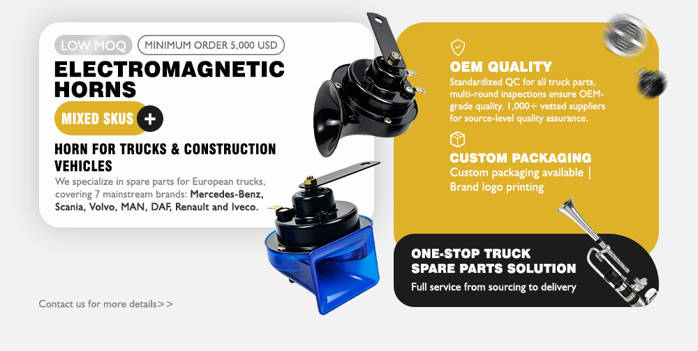 Truck Electromagnetic horns