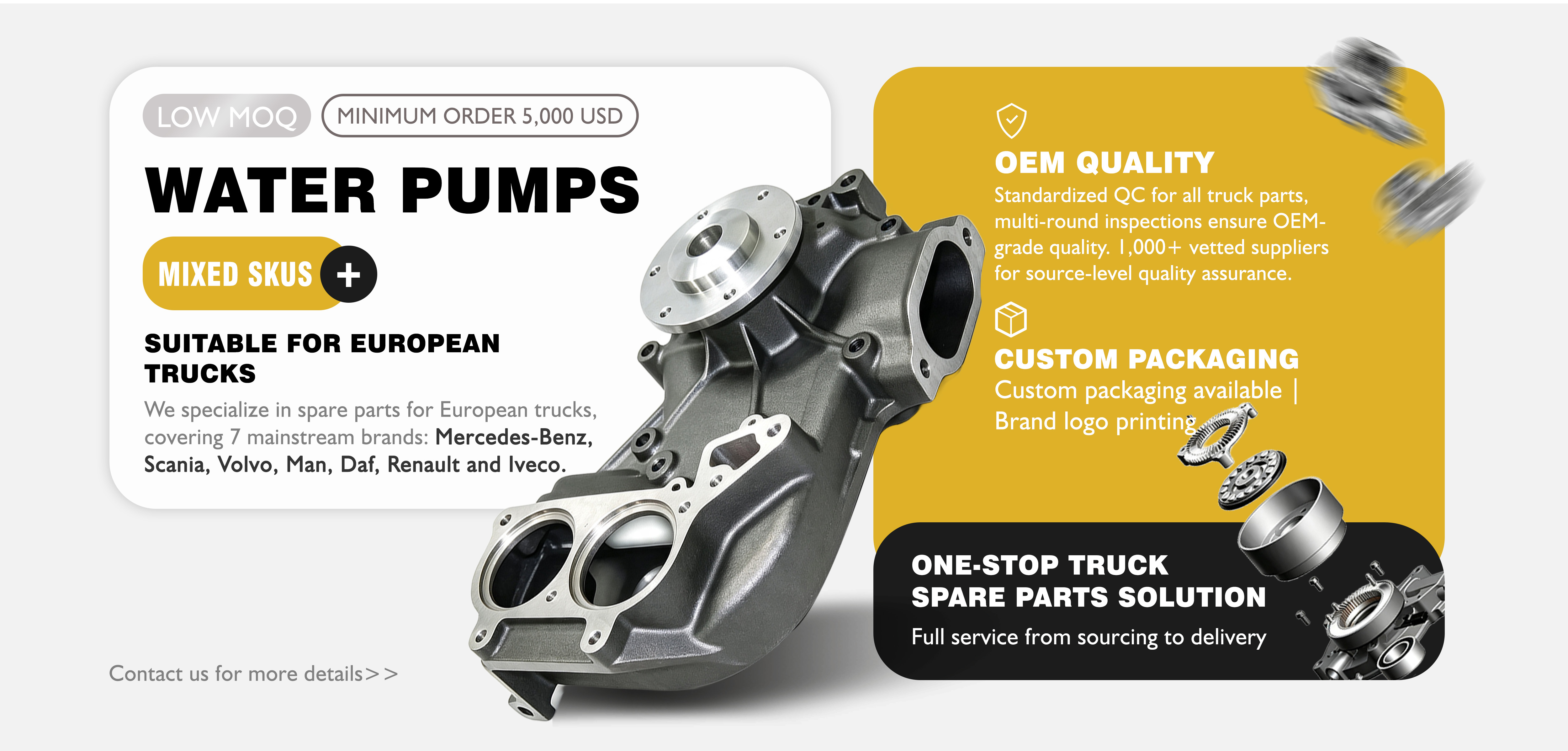 Truck Water Pump