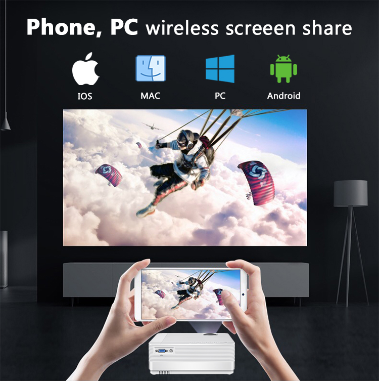 1080p full hd portable mini led multimedia projector2