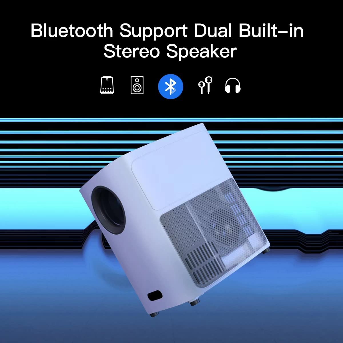 best bluetooth wifi projector
