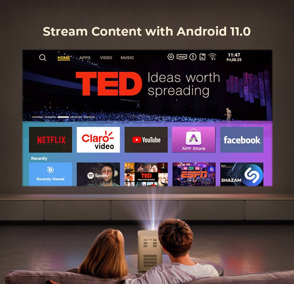 720p video projector
