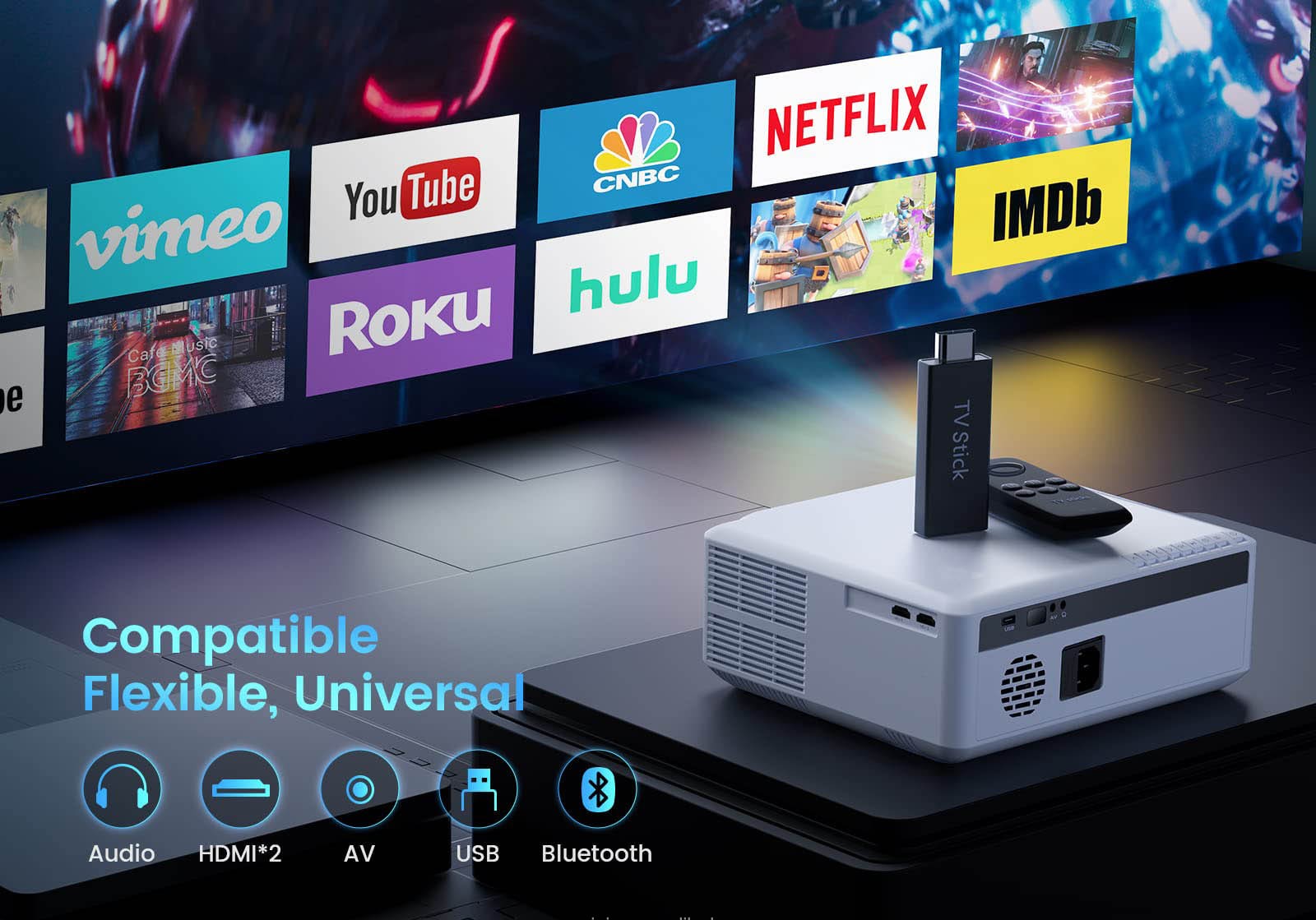 mirroring projector