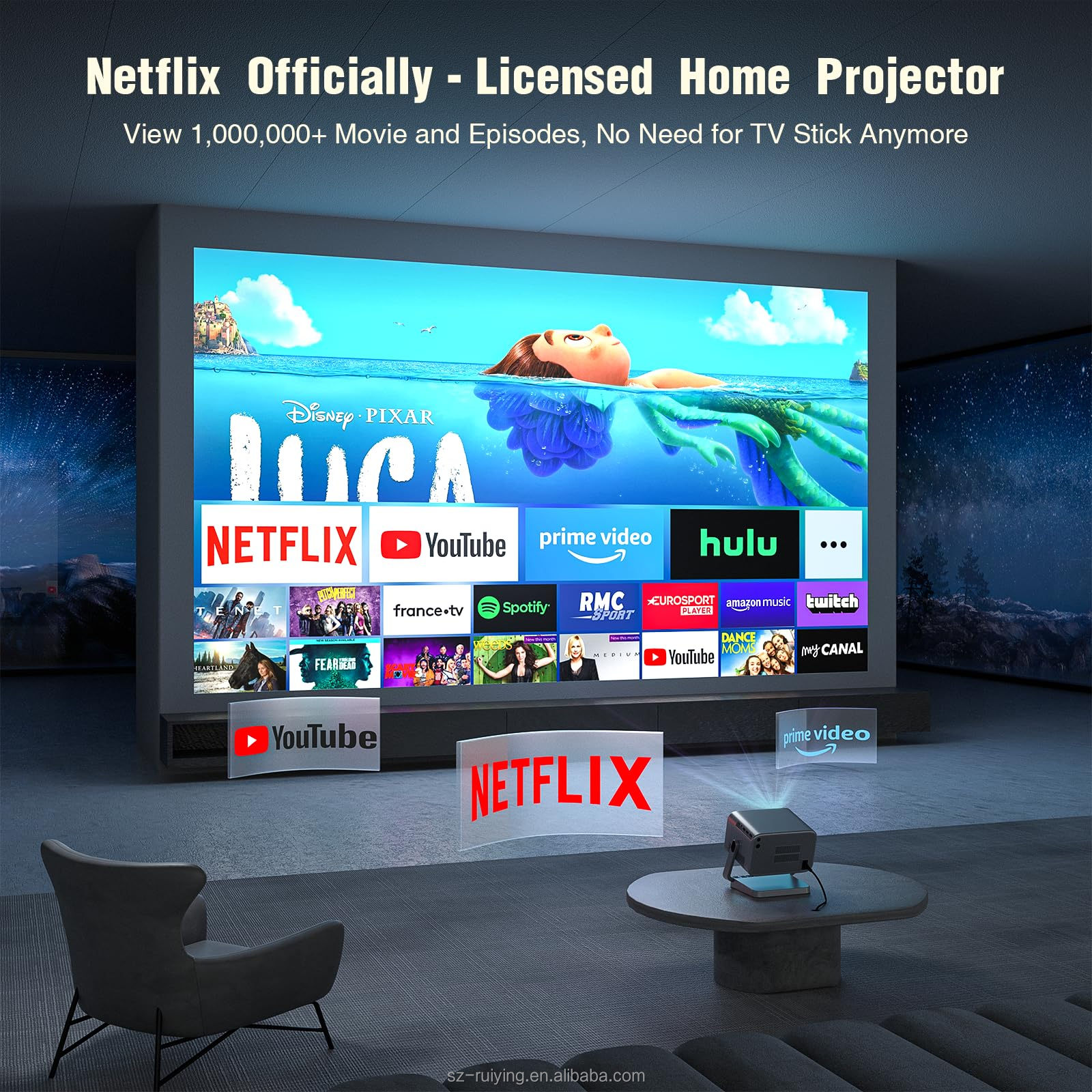 highest lumen outdoor projector