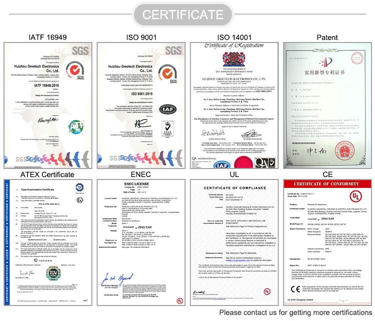 Certifications