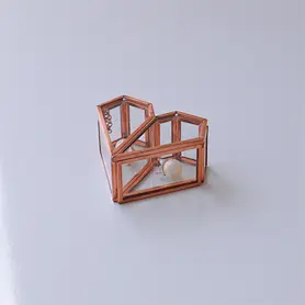 صندوق خاتم الخطوبة على شكل قلب 4