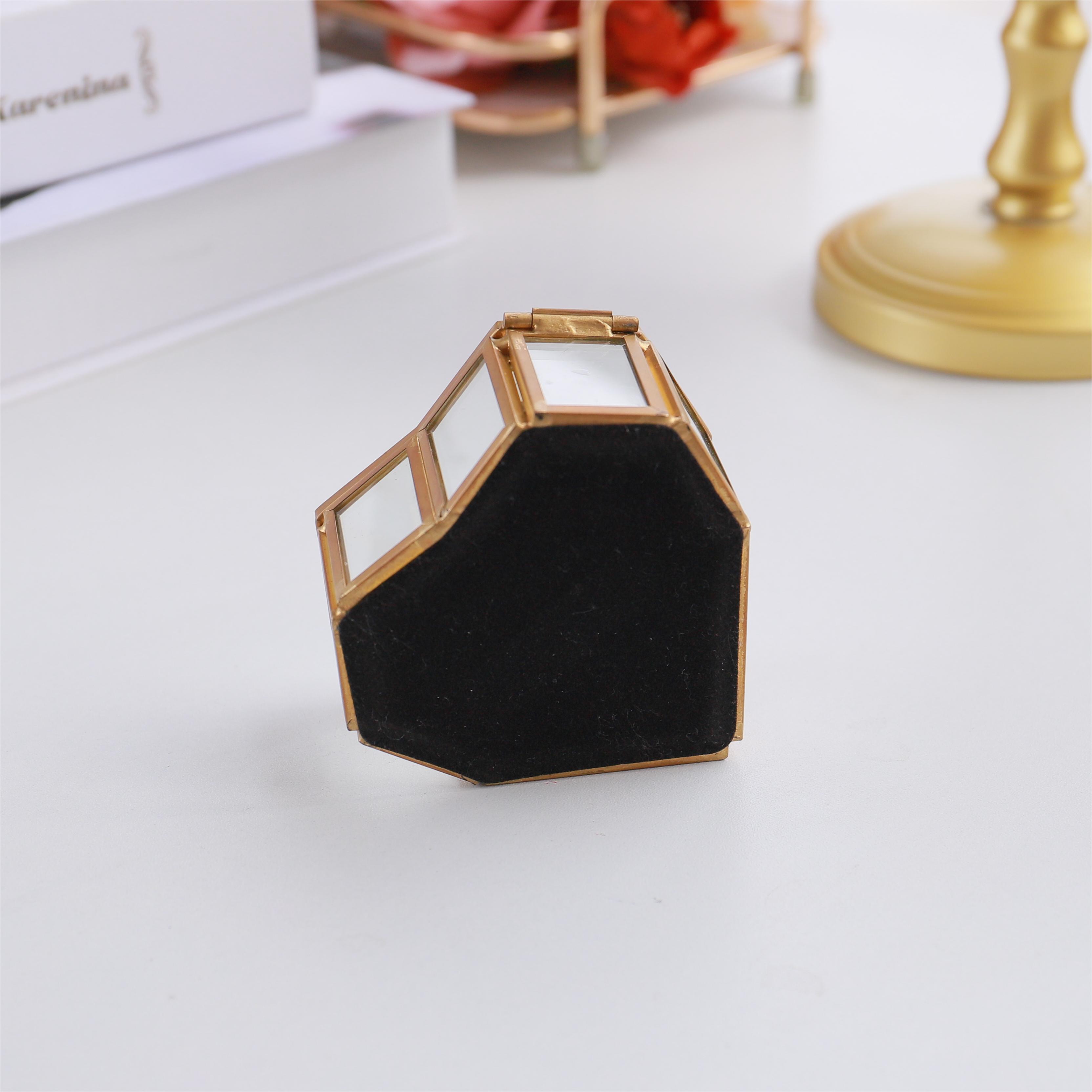 Heart Glass Small Ring Boxes 5