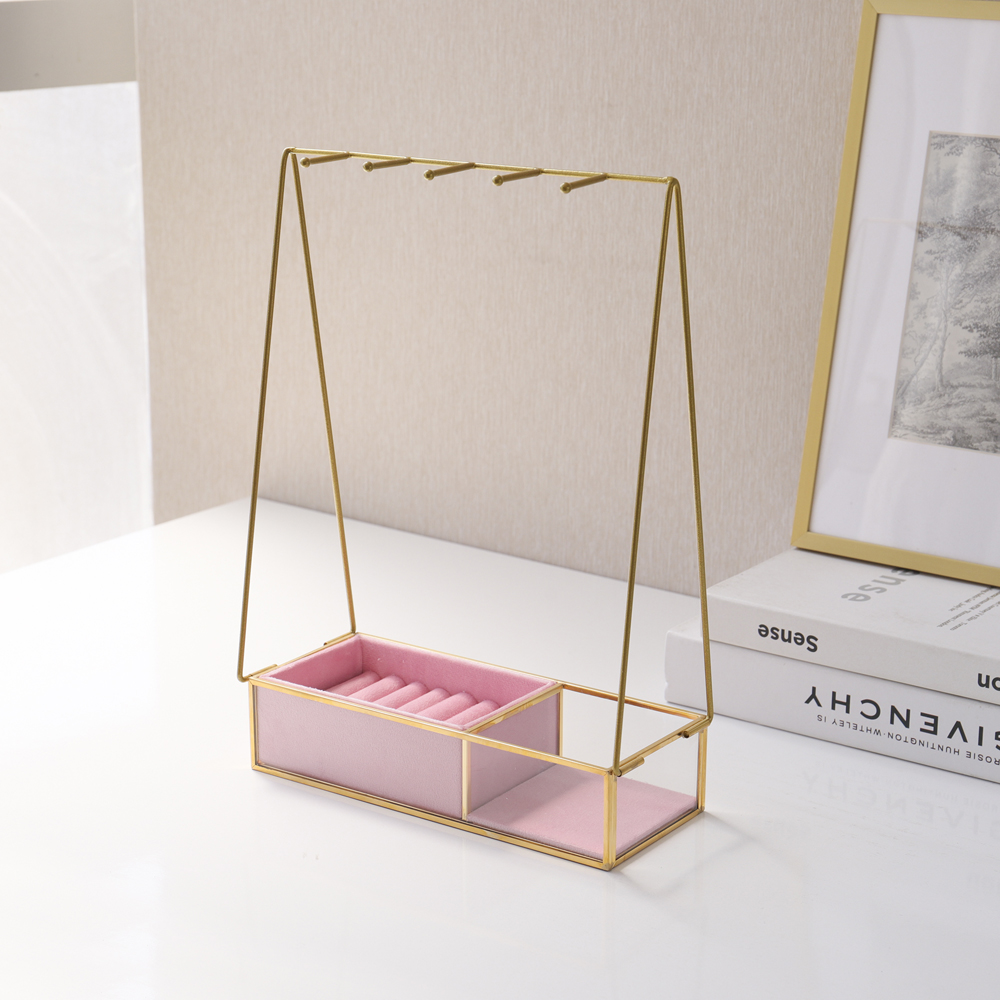 jewelry holder with tray