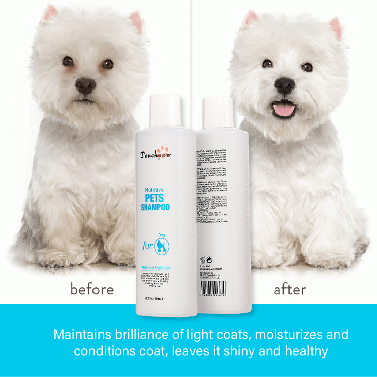 pet whitening shampoo