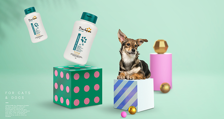 pet dry shampoo powder