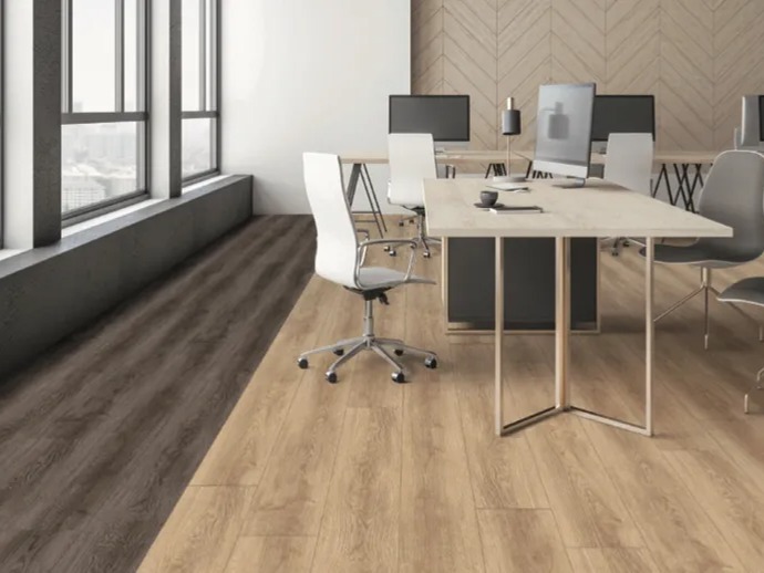 office pvc vinyl flooring need to be comfortable and it can improve worker's efficiency.