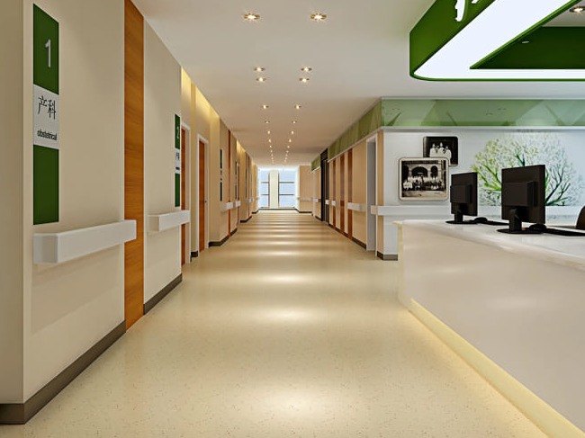 Our pvc flooring roll is perfect for hospital environment,it is easy to clean by using our high-tech solution.It is also safety and environmental friendly.