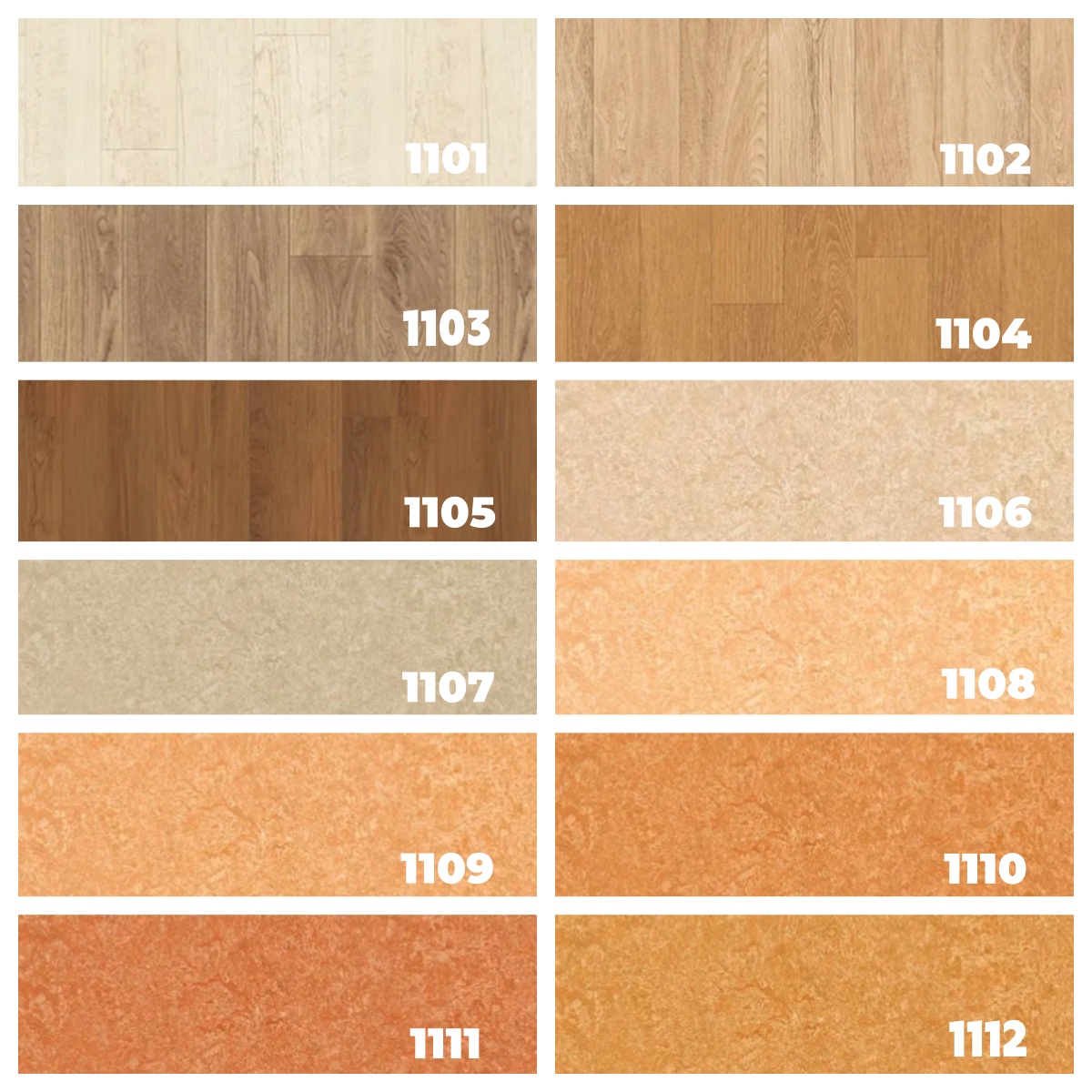 vinyl floor colors