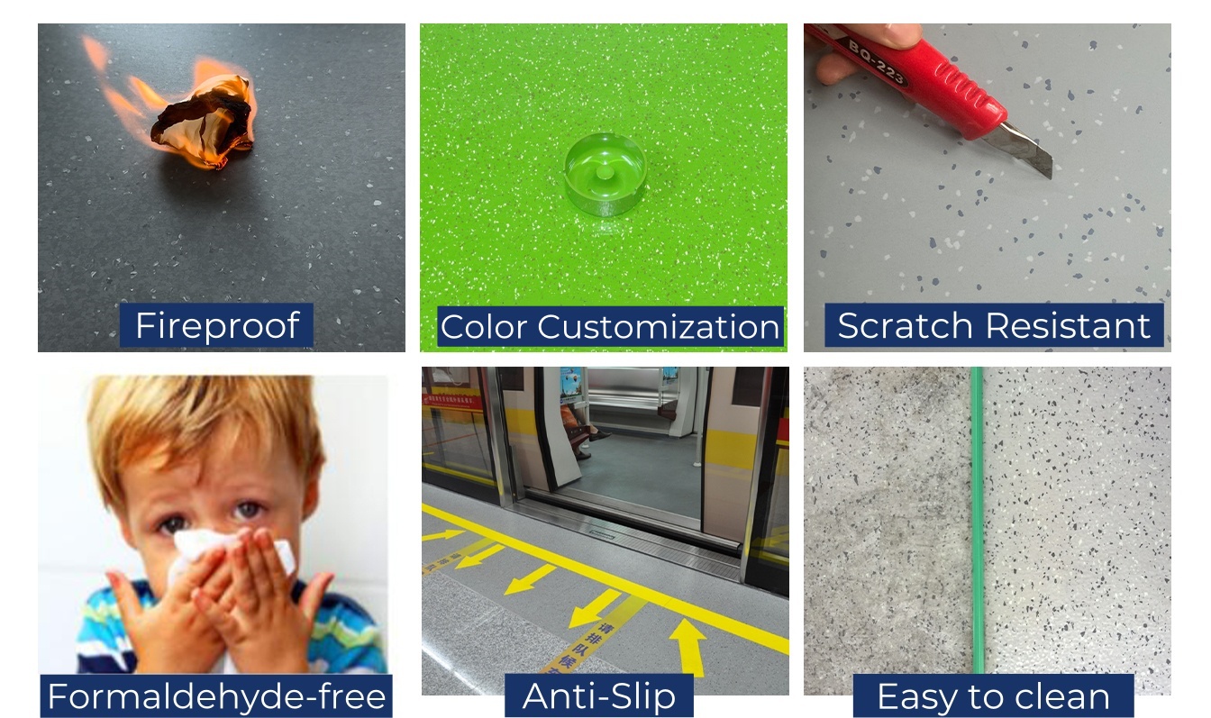 advantages of rubber floor
