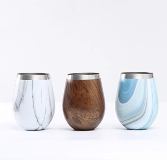 wood mugs
