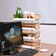 stackable cube acrylic storage boxes