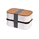 rectangle plastic bento lunch box