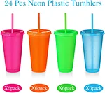 plastic reusable cup plastic cup with straw and lid PP